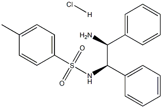 (1R,2S)-1,2-DIPHENYL-N1-TOSYLETHANE-1,2-DIAMINE HYDROCHLORIDE 结构式