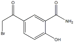 5-BROMACETYLSALICYLAMIDE 结构式