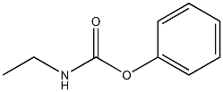 phenyl N-ethylcarbamate 结构式