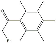2-bromo-1-(2,3,4,5,6-pentamethylphenyl)ethan-1-one 结构式