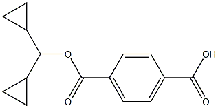 dicyclopropylmethyl terephthalate 结构式