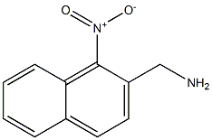 (1-nitronaphthalen-2-yl)methanamine 结构式