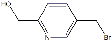 (5-(bromomethyl)pyridin-2-yl)methanol 结构式