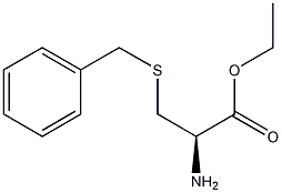 (R)-ethyl 2-amino-3-(benzylthio)propanoate 结构式