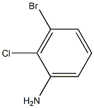 3-bromo-2-chlorobenzenamine 结构式