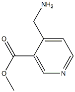 4-Aminomethyl-nicotinic acid methyl ester 结构式