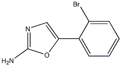 5-(2-BROMO-PHENYL)-OXAZOL-2-YLAMINE 结构式