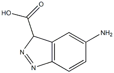 5-amino-3H-indazole-3-carboxylic acid 结构式