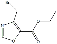 ethyl 4-(bromomethyl)oxazole-5-carboxylate 结构式