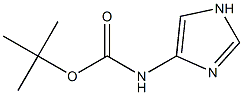 tert-butyl 1H-imidazol-4-ylcarbamate 结构式