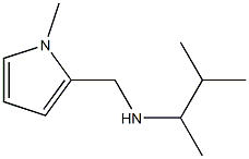 [(1-methyl-1H-pyrrol-2-yl)methyl](3-methylbutan-2-yl)amine 结构式