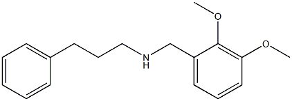 [(2,3-dimethoxyphenyl)methyl](3-phenylpropyl)amine 结构式