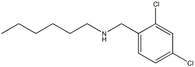[(2,4-dichlorophenyl)methyl](hexyl)amine 结构式
