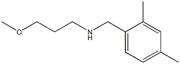 [(2,4-dimethylphenyl)methyl](3-methoxypropyl)amine 结构式