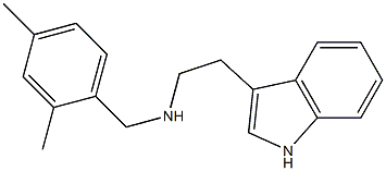 [(2,4-dimethylphenyl)methyl][2-(1H-indol-3-yl)ethyl]amine 结构式