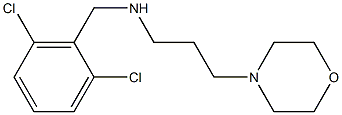[(2,6-dichlorophenyl)methyl][3-(morpholin-4-yl)propyl]amine 结构式