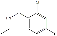 [(2-chloro-4-fluorophenyl)methyl](ethyl)amine 结构式