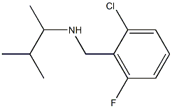 [(2-chloro-6-fluorophenyl)methyl](3-methylbutan-2-yl)amine 结构式