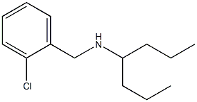 [(2-chlorophenyl)methyl](heptan-4-yl)amine 结构式