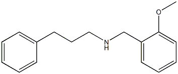 [(2-methoxyphenyl)methyl](3-phenylpropyl)amine 结构式