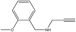 [(2-methoxyphenyl)methyl](prop-2-yn-1-yl)amine 结构式