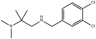 [(3,4-dichlorophenyl)methyl][2-(dimethylamino)-2-methylpropyl]amine 结构式