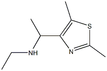 [1-(2,5-dimethyl-1,3-thiazol-4-yl)ethyl](ethyl)amine 结构式