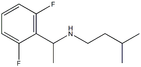 [1-(2,6-difluorophenyl)ethyl](3-methylbutyl)amine 结构式