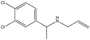 [1-(3,4-dichlorophenyl)ethyl](prop-2-en-1-yl)amine 结构式