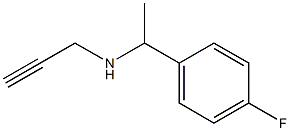 [1-(4-fluorophenyl)ethyl](prop-2-yn-1-yl)amine 结构式