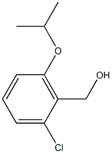 [2-chloro-6-(propan-2-yloxy)phenyl]methanol 结构式