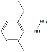 [2-methyl-6-(propan-2-yl)phenyl]hydrazine 结构式