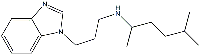 [3-(1H-1,3-benzodiazol-1-yl)propyl](5-methylhexan-2-yl)amine 结构式