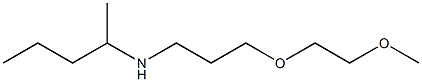 [3-(2-methoxyethoxy)propyl](pentan-2-yl)amine 结构式