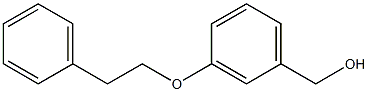 [3-(2-phenylethoxy)phenyl]methanol 结构式