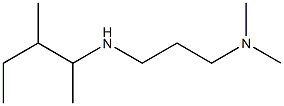 [3-(dimethylamino)propyl](3-methylpentan-2-yl)amine 结构式