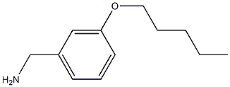 [3-(pentyloxy)phenyl]methanamine 结构式