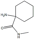 1-amino-N-methylcyclohexanecarboxamide 结构式