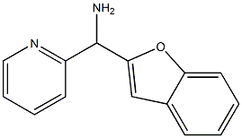 1-benzofuran-2-yl(pyridin-2-yl)methanamine 结构式