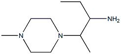 1-ethyl-2-(4-methylpiperazin-1-yl)propylamine 结构式