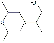 2-(2,6-dimethylmorpholin-4-yl)butan-1-amine 结构式