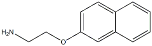 2-(2-aminoethoxy)naphthalene 结构式