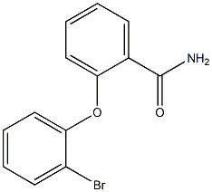 2-(2-bromophenoxy)benzamide 结构式