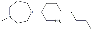 2-(4-methyl-1,4-diazepan-1-yl)nonan-1-amine 结构式