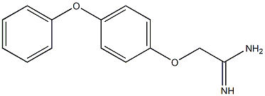 2-(4-phenoxyphenoxy)ethanimidamide 结构式