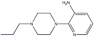 2-(4-propylpiperazin-1-yl)pyridin-3-amine 结构式