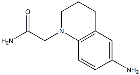 2-(6-amino-1,2,3,4-tetrahydroquinolin-1-yl)acetamide 结构式