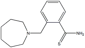 2-(azepan-1-ylmethyl)benzenecarbothioamide 结构式