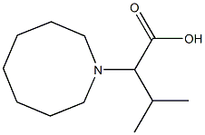 2-(azocan-1-yl)-3-methylbutanoic acid 结构式