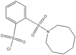 2-(azocane-1-sulfonyl)benzene-1-sulfonyl chloride 结构式